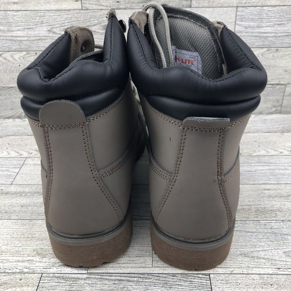 New KAM-LITE Work boots for Men Steel Toe Cap Work Shoes, Waterproof gray size 8 - Picture 4 of 9